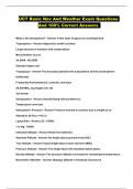 UCT Basic Nav And Weather Exam Questions And 100&percnt; Correct Answers 