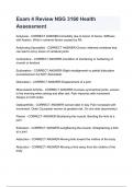 Exam 4 Review NSG 3160 Health Assessment&period;