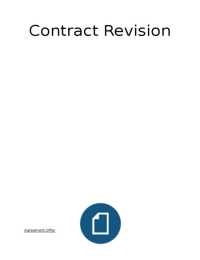 Whole Module: Contract Law