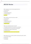 SEC301 REVIEW RATED A&plus;