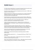 NU665 Quiz 3 NEWEST 2026&sol;2027 ACTUAL EXAM COMPLETE QUESTIONS AND CORRECT DETAILED ANSWERS &lpar;VERIFIED ANSWERS&rpar; &vert;ALREADY GRADED A&plus;&vert;&vert;BRAND NEW&excl;&excl;