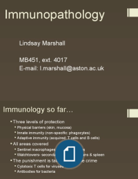 Introductory immunology 8