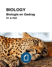 Samenvatting Biologie en Gedrag H1 H52