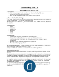 samenvatting blok 2&period;6&period; Pedagogische wetenschappen&period; Gezinspedagogiek&period;