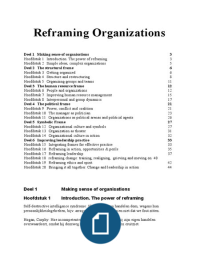 Reframing Organizations DUTCH Version