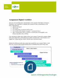 Assignment digital workflow