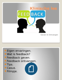 feedback geven en ontvangen powerpoint