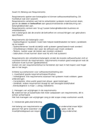Handboek Requirements - Swart - Hoofdstuk 1 t/m 19 plus 21