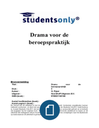 Samenvattingen leerjaar 1 pedagogiek