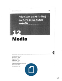 Volledige Reader Media, ICT en Beleid met o.a. Castells, Majone, Wolfsfeld, Brants & Van Praag Deel 2