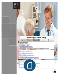 Onderzoeksrapport over patiëntgerichte zorg