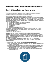 Samenvatting regulatie en integratie 1 5O104