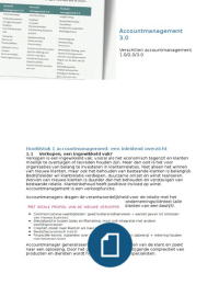 Accountmanagement 3&period;0