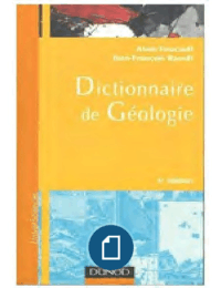 dictionnaire de géologie générale