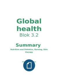 Global Health Block 3.2