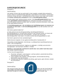 BuiteNLand Aardrijkskunde 1 havo&sol;vwo hoofdstuk 1 paragraaf 1 t&sol;m 4 en 7&comma;8