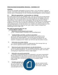 Ebskamp - Basisboek beroepsethiek / ethiek - Periode 3, leerjaar 2 - Hoofdstuk 4&5
