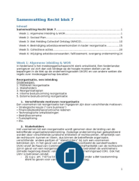 Samenvattingen HRM&sol;BKMER blok 7