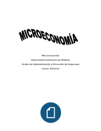 TEMA1. MICROECONOMÍA