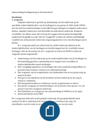 leerlingenzorg in de basisschool