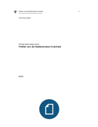 Samenvatting profiel van de Nederlandse overheid