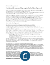 Persoon 1&colon; Inleiding Persoon&period; Developmental Psychology&period; The growth of the mind and behavior&period; Keil &lpar;2013&rpar;