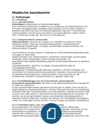 Medische basiskennis samenvatting voor DBG 1&period;3