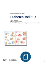 Hoofdstuk 5- Diabetes mellitus