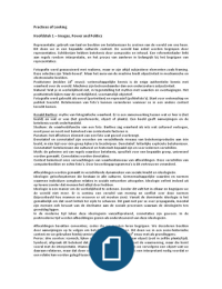 Samenvatting tentamenstof inleiding beeld&comma; media en communicatie