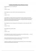 Louisiana Jurisprudence Exam All Answers Correct