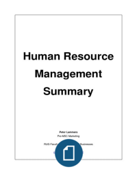 Introduction to Human Resource Management: Slides, Notes and Guest Lectures