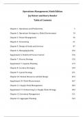 Question Bank in line with Operations Management and Student CD and Student DVD Package&comma; 9E&comma;Heizer&render