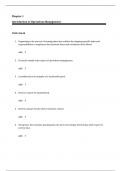 Question Bank in line with Operations Management Integrated Goods & Services Approach&comma; International Ed&comma;2e&comma;Collier