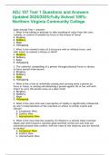 ADJ  107 Bundled Exams 2024&sol;2025 with complete solution