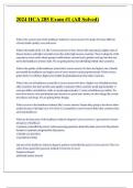 2024 HCA 285 Exam &num;1 &lpar;All Solved&rpar;