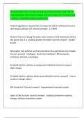 PA DOH BVR TEST STUDY GUIDE &lpar;A STUDY GUIDE FOR THE PA DEPARTMENT OF HEALTH BASIC VEHICLE RESCUE TECHNICIAN 1 TEST&rpar;&period;&period;&period;&period;VERIFIED 100&percnt; CORRECT&excl;&excl;