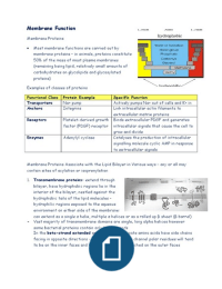 LT7 Membrane Function