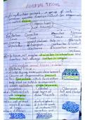 Animal tissue part-1 