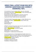 NR503 FINAL LATEST EXAM 2024 WITH VERIFIED QUESTIONS AND CORRECT ANSWERS&vert;&vert; 100&percnt;
