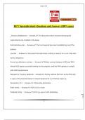 HCV Specialist study Questions and Answers &lpar;100&percnt; pass&rpar;
