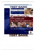 Test Bank For-Pediatric Physical Examination&colon; An Illustrated Handbook 3rd Edition
