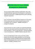 NU280 Ch15 Test With Complete Solution