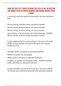 NURS 629 PEDS TEST 3 NEWEST VERSION 2023-2024 ACTUAL 110 QUESTION AND CORRECT DETAILED VERIFIED ANSWERS FROM VERIFIED SOURCES RATED A GRADE&period;