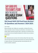 Drexel NUR 550 Final Exam Bundle&period; 