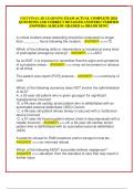 EMT FINAL-JB LEARNING EXAM ACTUAL COMPLETE 2024  QUESTIONS AND CORRECT DETAILED ANSWERS &lpar;VERIFIED  ANSWERS&rpar; ALREADY GRADED A&plus; BRAND NEW&excl;&excl;