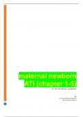 ati pn maternal newborn Nightingale College -maternal newborn ATI &lpar;chapter 1-5&rpar; well answered