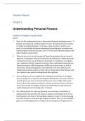 Official&copy; Solutions Manual to Accompany Personal Finance&comma;Garman&comma;13e