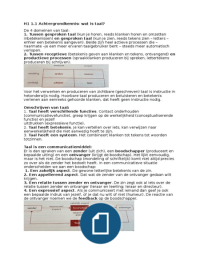 Taalontwikkeling Samenvatting Portaal H1 1.1, H2, H3, H4, H5 pag. 232-243, H8