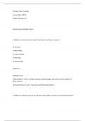 Question Bank in line with Principles of Anatomy and Physiology&comma;Tortora&comma;14e