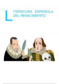Literatura espa&ntilde;ola del Renacimiento 